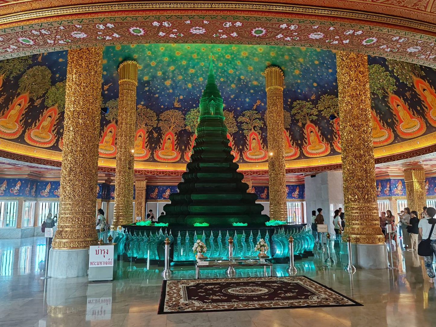 ✨HD009: One of Bangkok's must-see temple Wat Pak Nam and Giant reclining Ganesha temple ✨