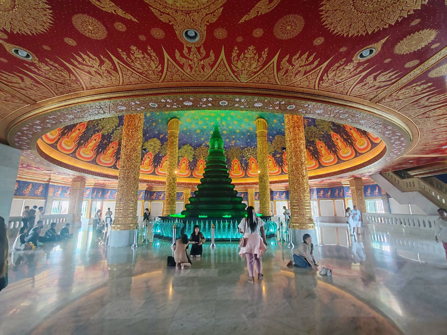 ✨HD009: One of Bangkok's must-see temple Wat Pak Nam and Giant reclining Ganesha temple ✨