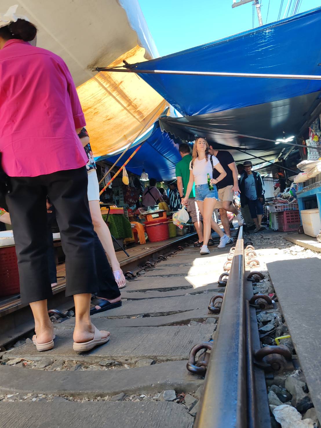 SCT001: Tricycle Ride, Train to Maeklong & Boat at Damnoen Saduak: A Journey Through Thailand’s Timeless Markets
