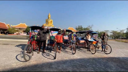 SCT001: Tricycle Ride, Train to Maeklong & Boat at Damnoen Saduak: A Journey Through Thailand’s Timeless Markets