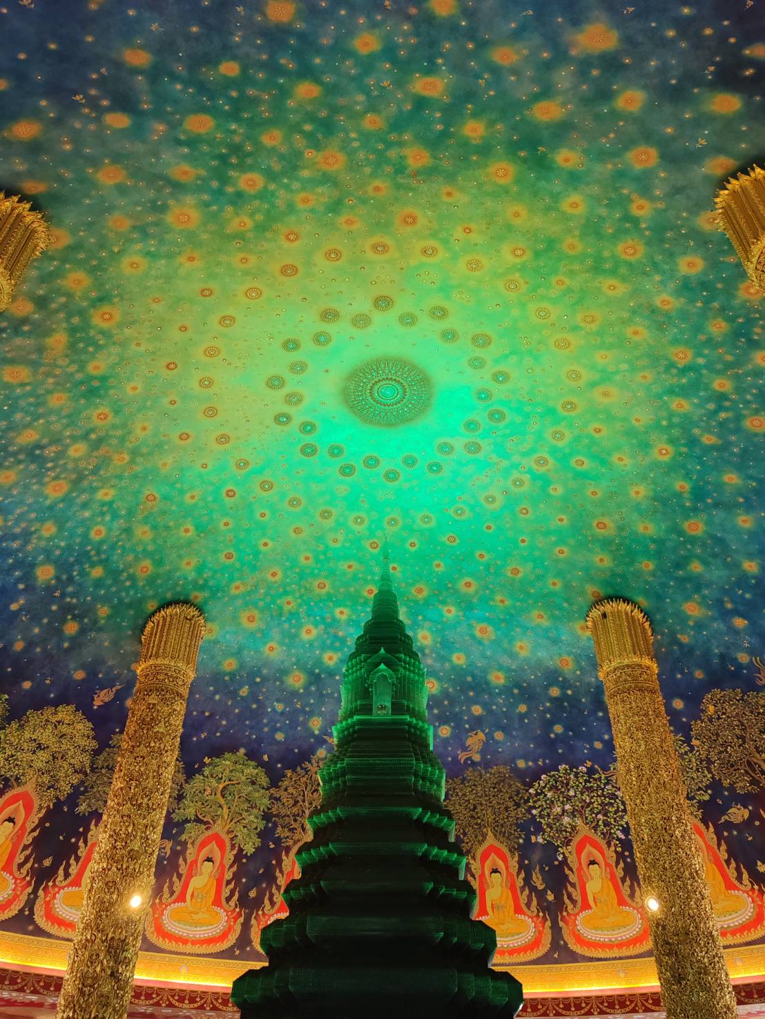 ✨HD009: One of Bangkok's must-see temple Wat Pak Nam and Giant reclining Ganesha temple ✨