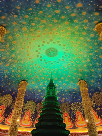 ✨HD009: One of Bangkok's must-see temple Wat Pak Nam and Giant reclining Ganesha temple ✨
