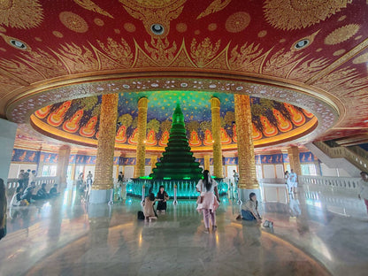 ✨HD009: One of Bangkok's must-see temple Wat Pak Nam and Giant reclining Ganesha temple ✨