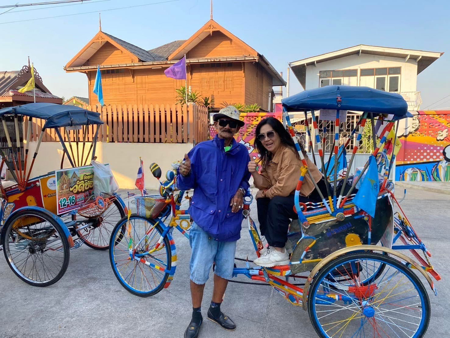 SCT001: Tricycle Ride, Train to Maeklong & Boat at Damnoen Saduak: A Journey Through Thailand’s Timeless Markets