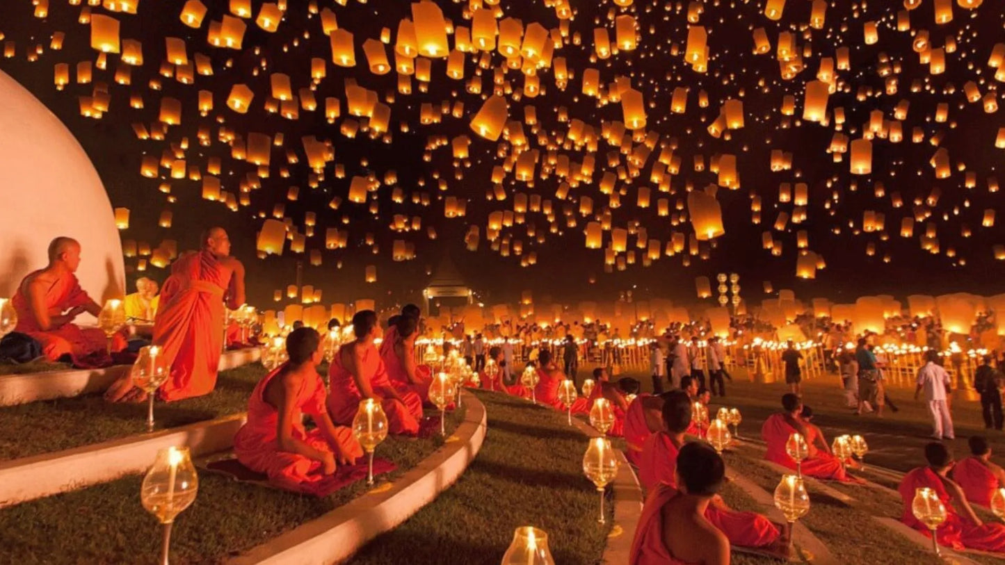 🌟Partecipa al festival più magico della Thailandia, prima che vada esaurito🌟